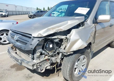 2005 Honda Pilot Ex from USA, damaged, VIN 2HKYF184X5H564148